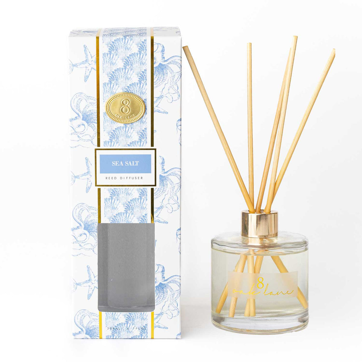 Reed Diffuser Set, Sea Salt, 6.7 oz