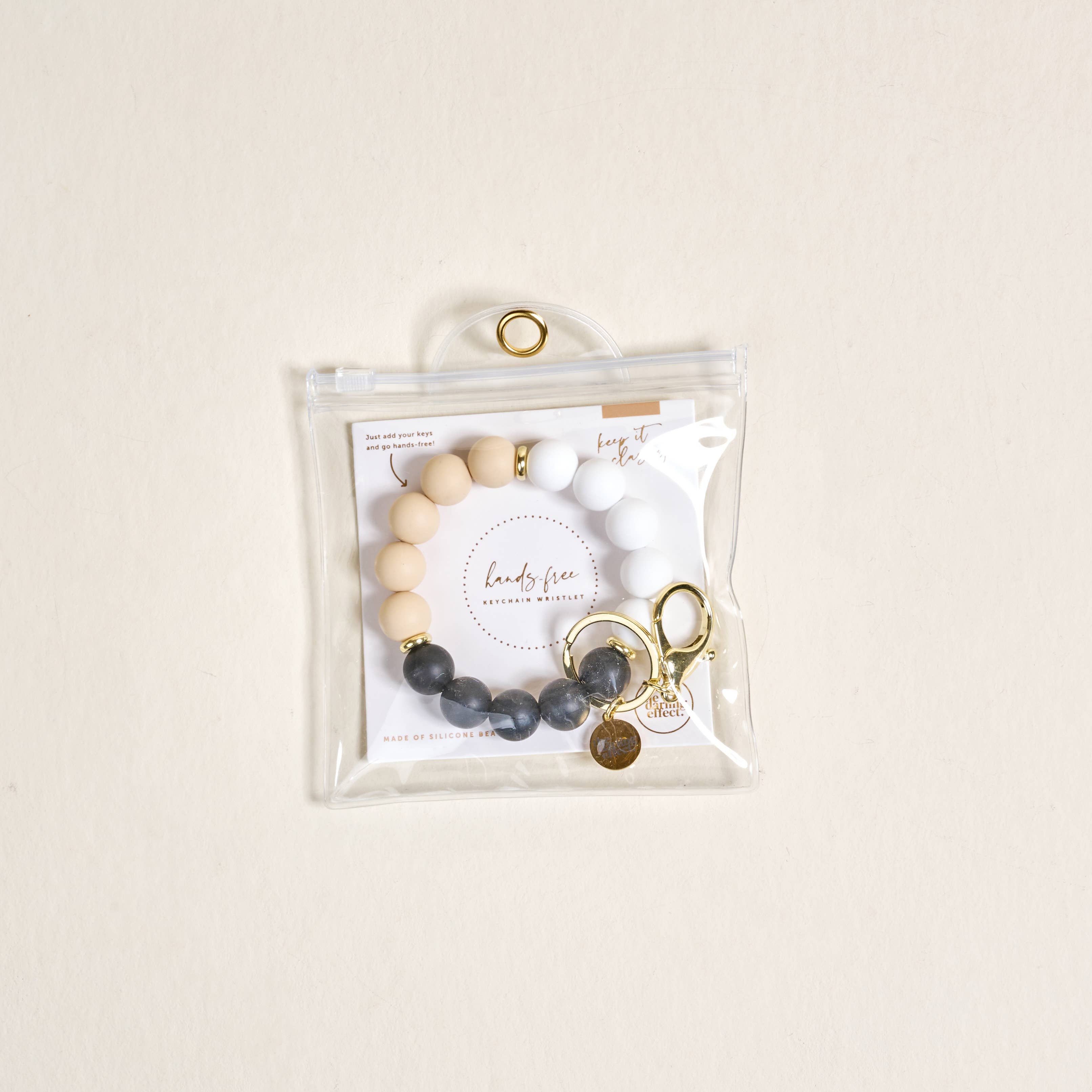 Hands–Free Keychain Wristlet–Keep It Classy