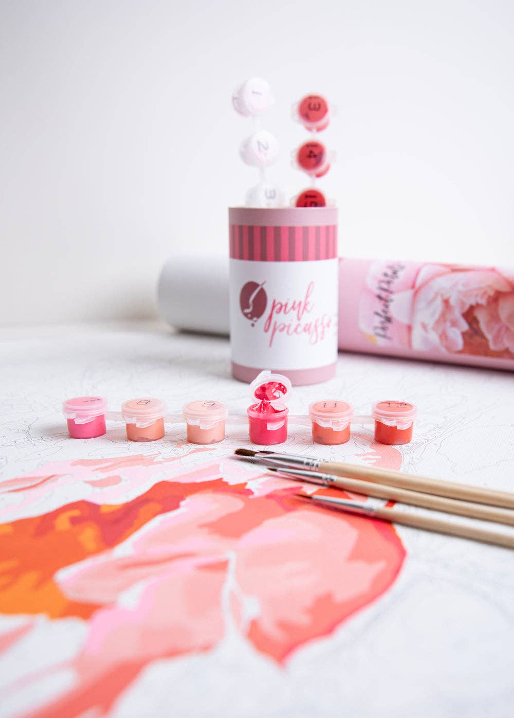 Perfect Petals Paint by Number