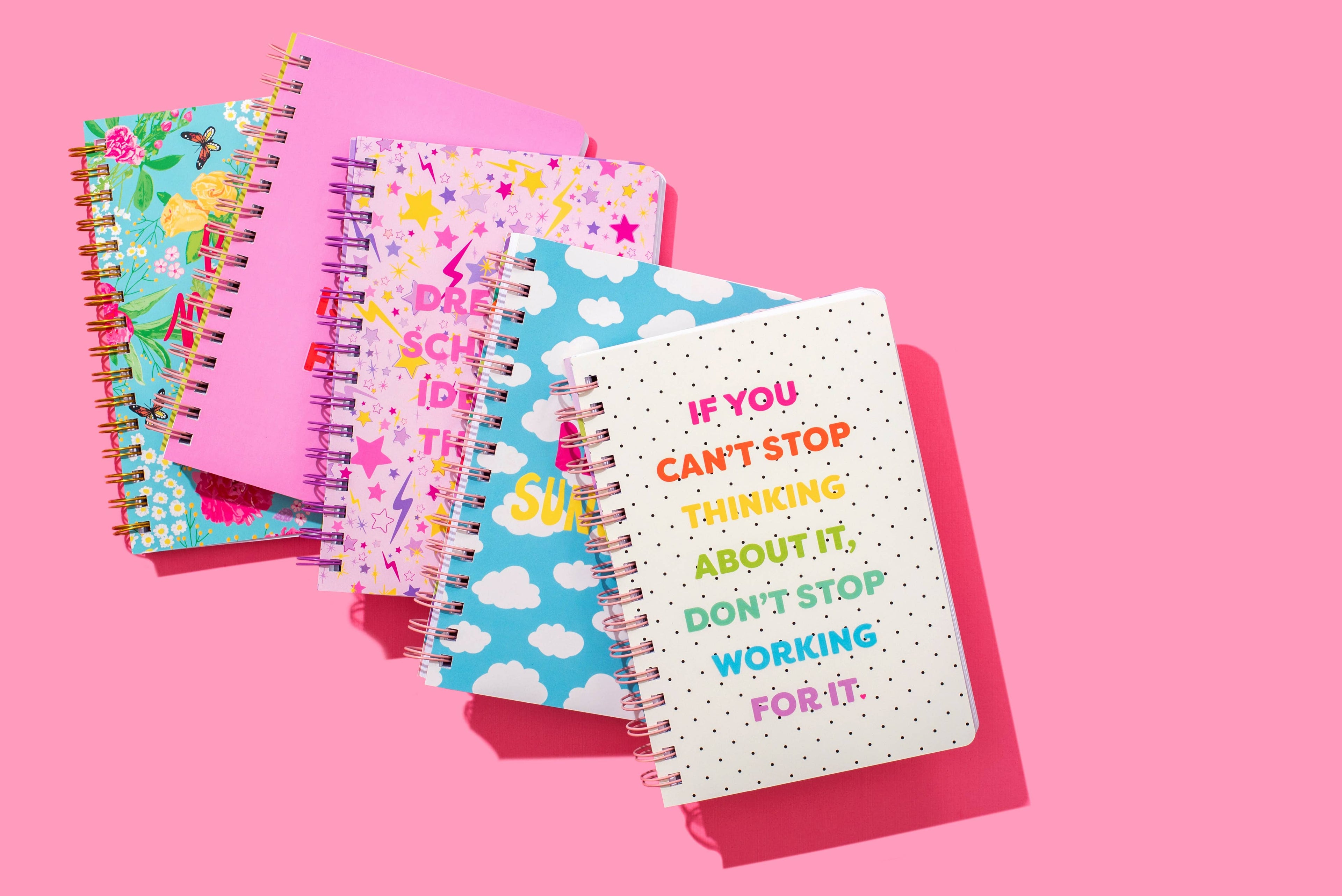 Spiral Notebook - "This Girl is on Fire" - 200 Pages