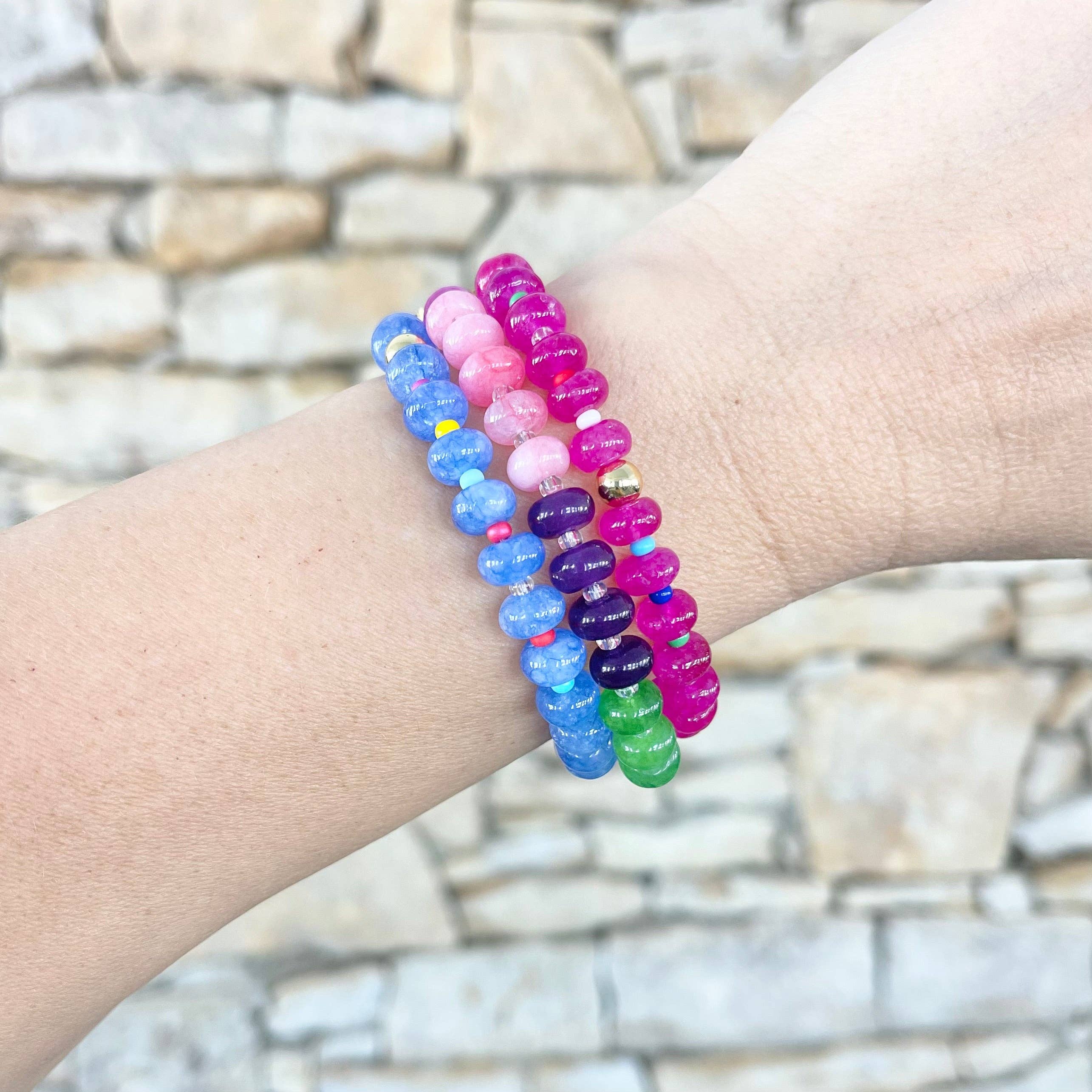 Dolly Gemstone Candy Bracelet