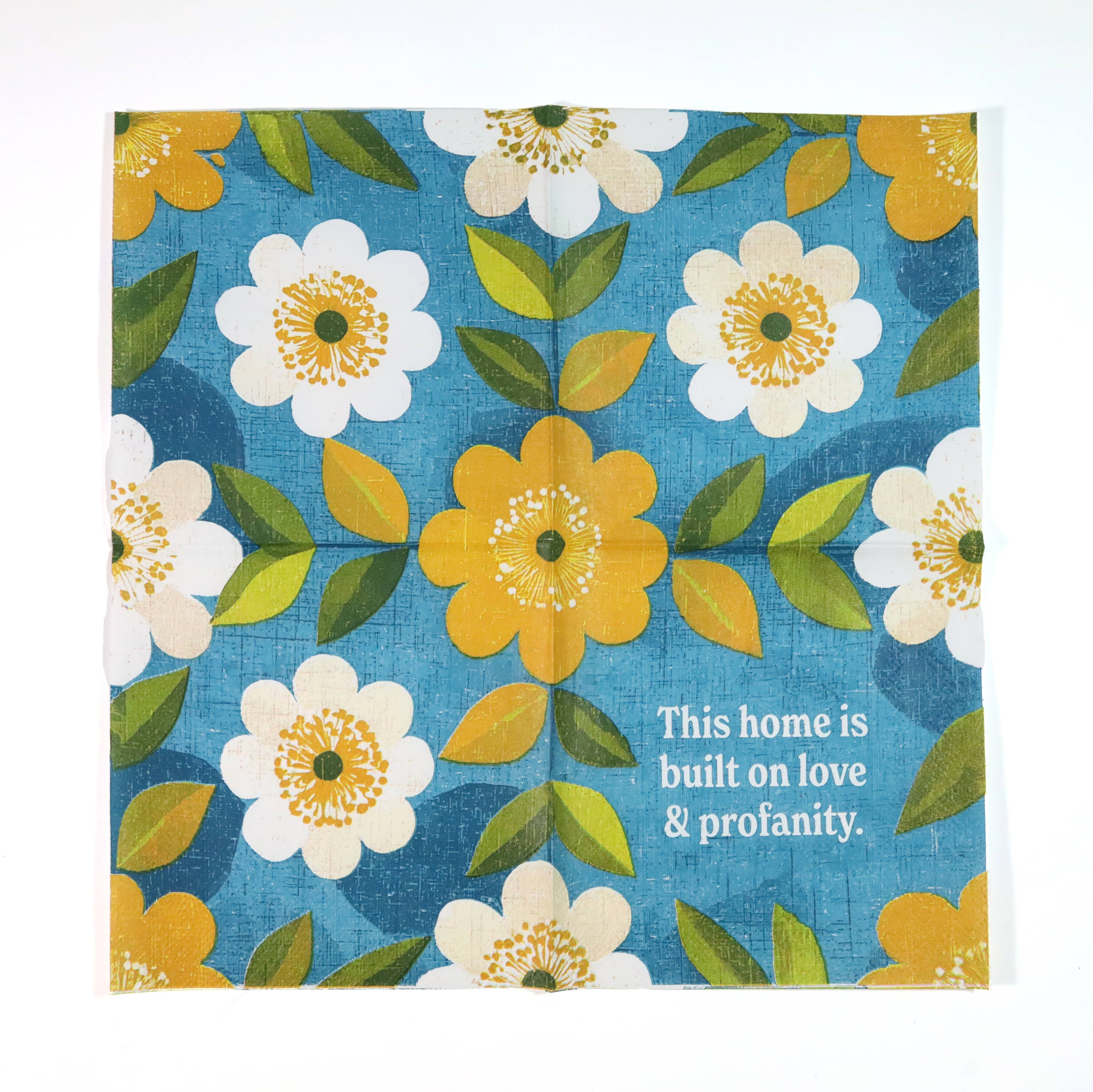 This Home Is Built on Love & Profanity - Cocktail Napkins