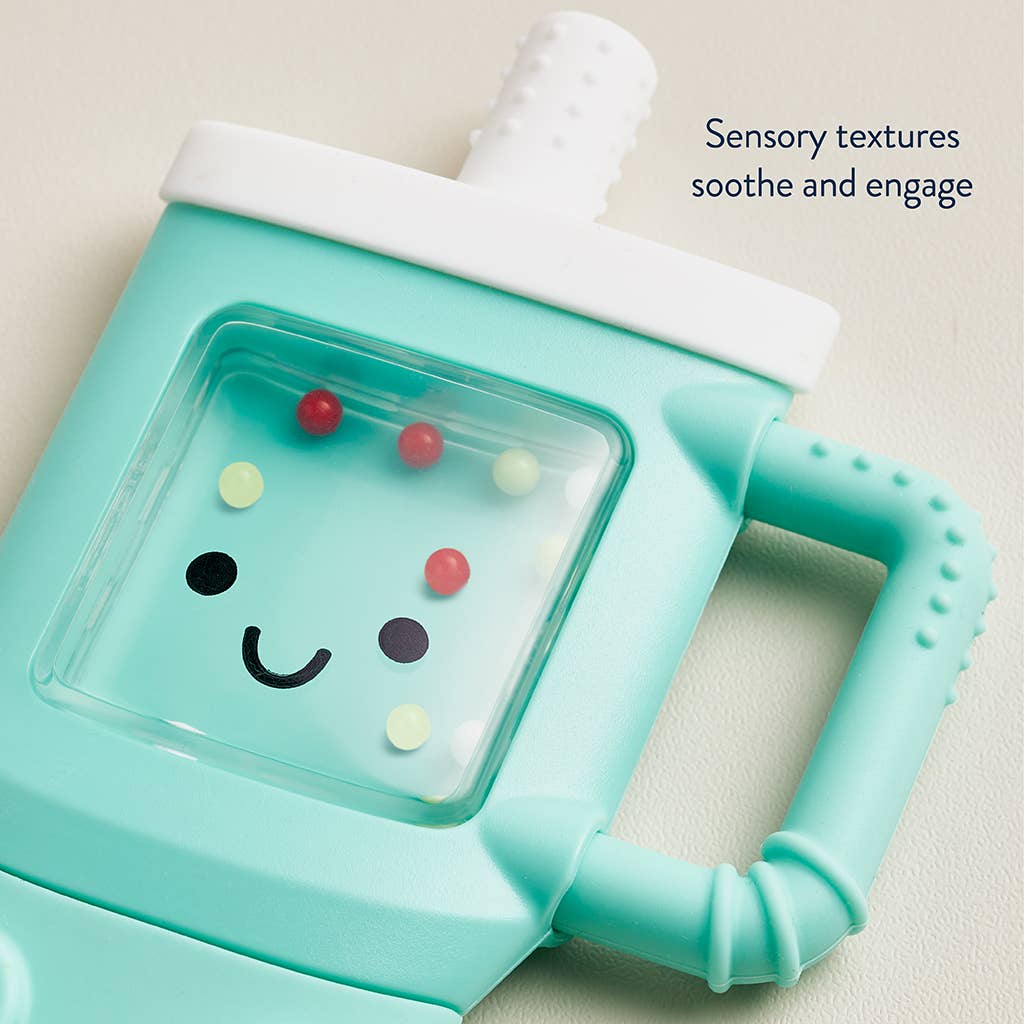 Bitzy Shake™ - Silicone Teether with Rattle