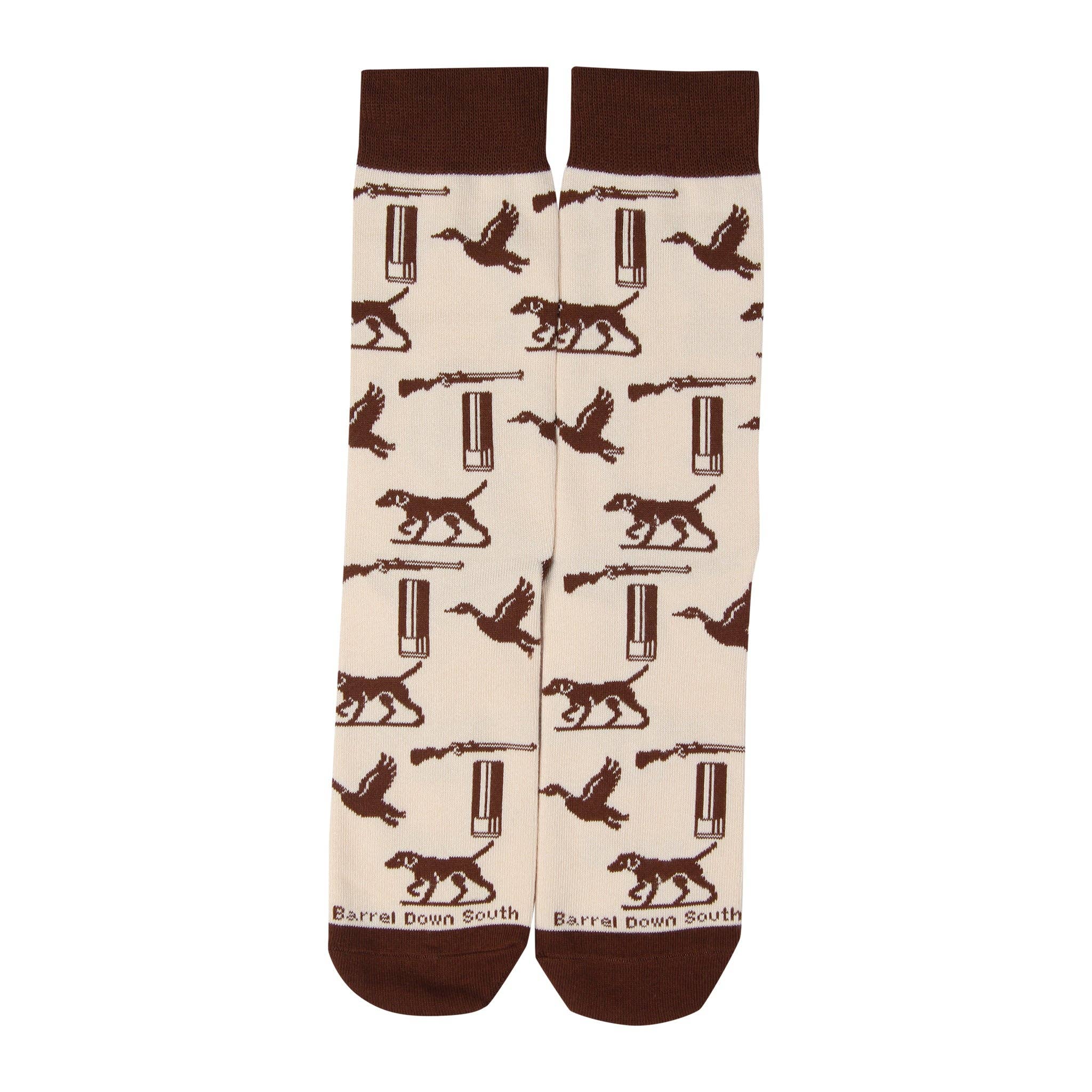 Duck Hunting Tan Socks
