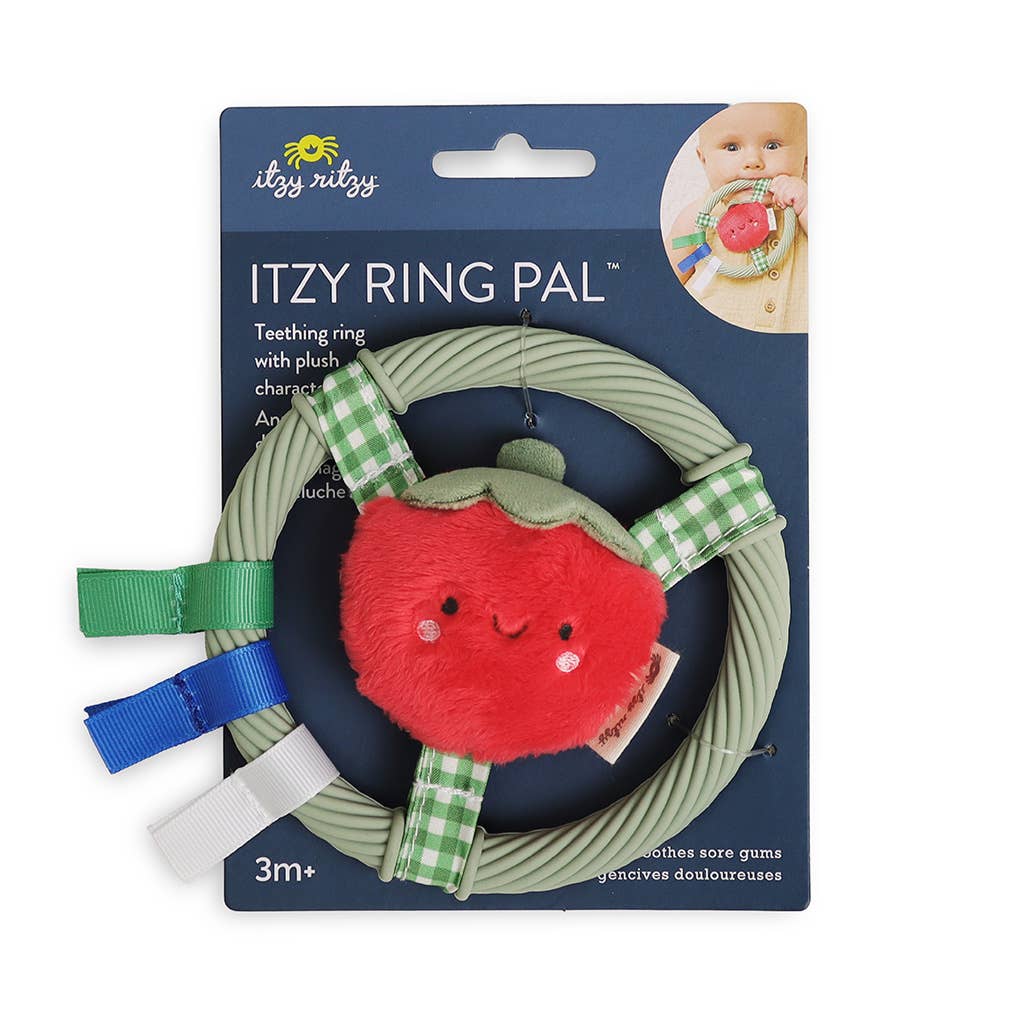 Itzy Ring Pal™ - Teething Ring with Plush Character