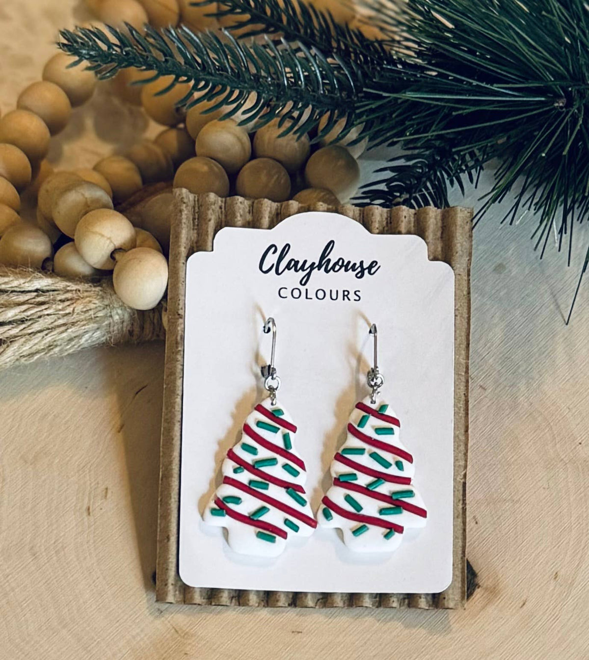 Christmas Tree Cakes Earrings  