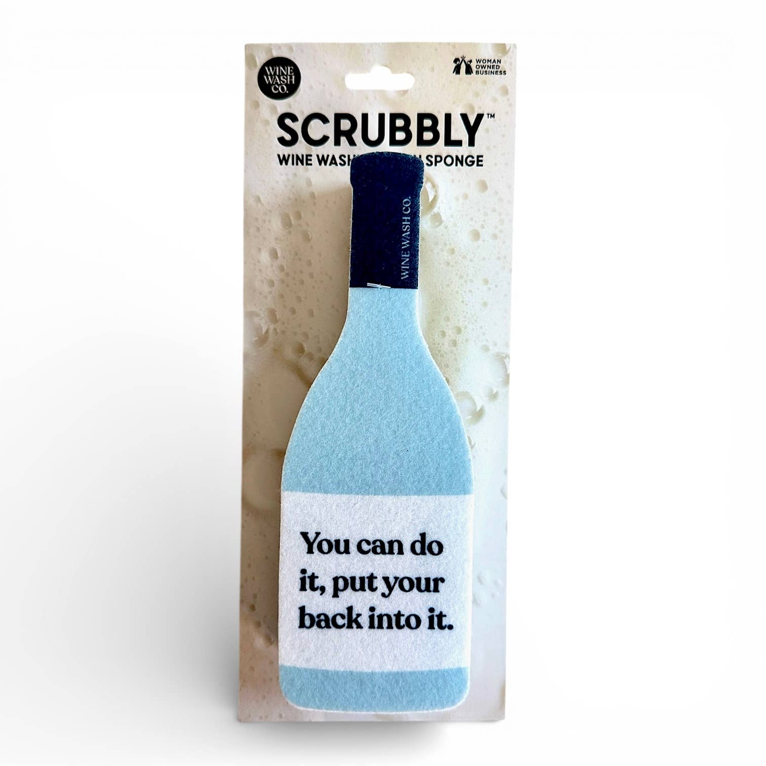 Scrubbly Wine Sponge - Back Into It