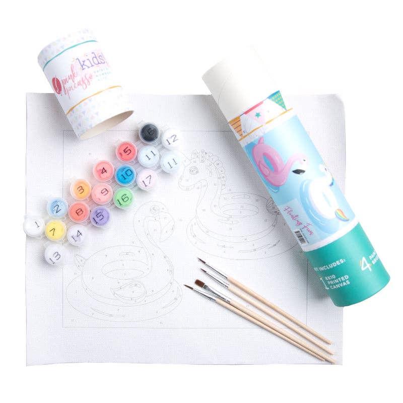 Floating Fun: Paint by Number