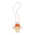 Candy Corn Halloween Plush Purse