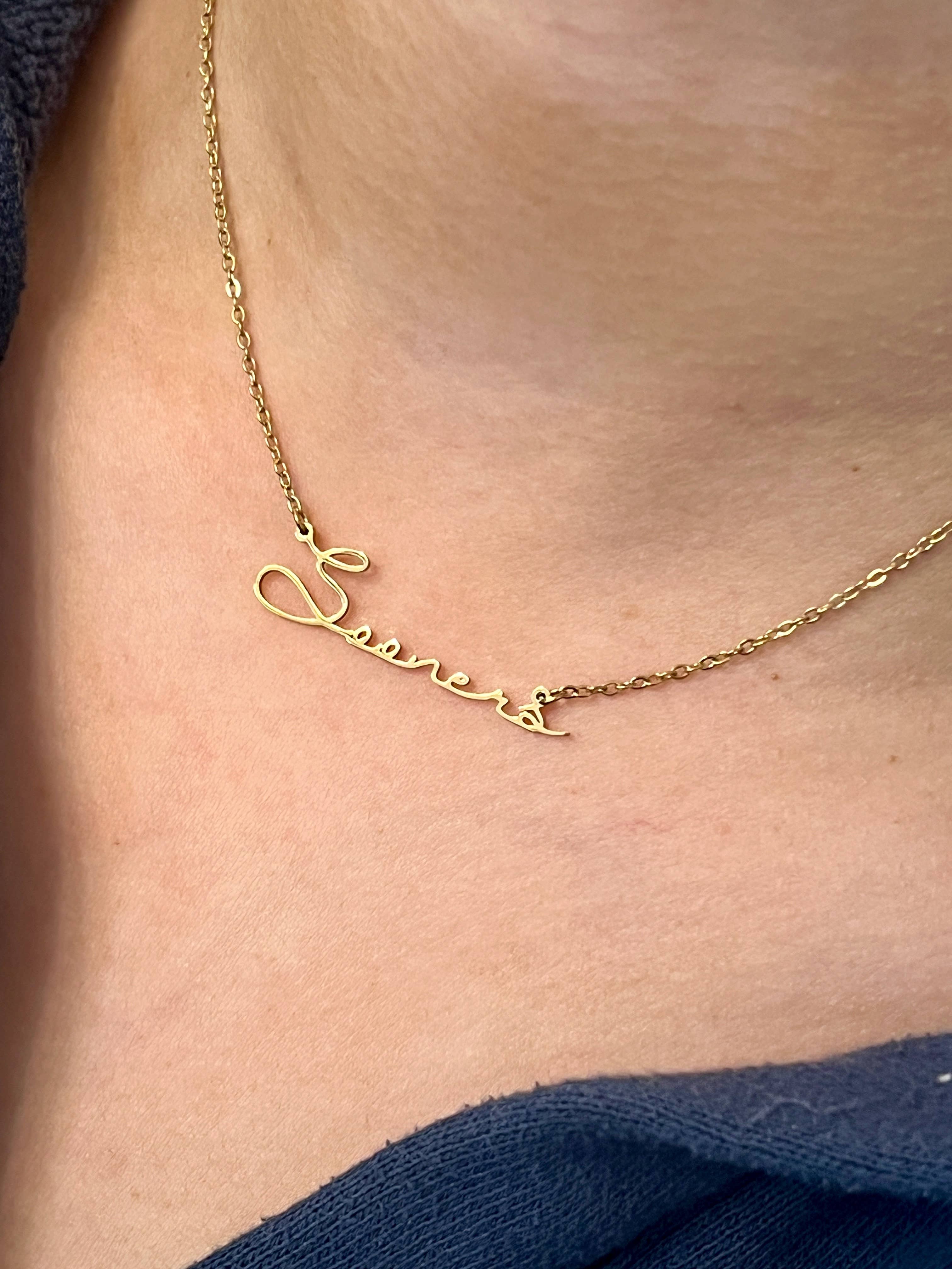 Oklahoma Sooners Name Necklace Sooners GameDay Spirit