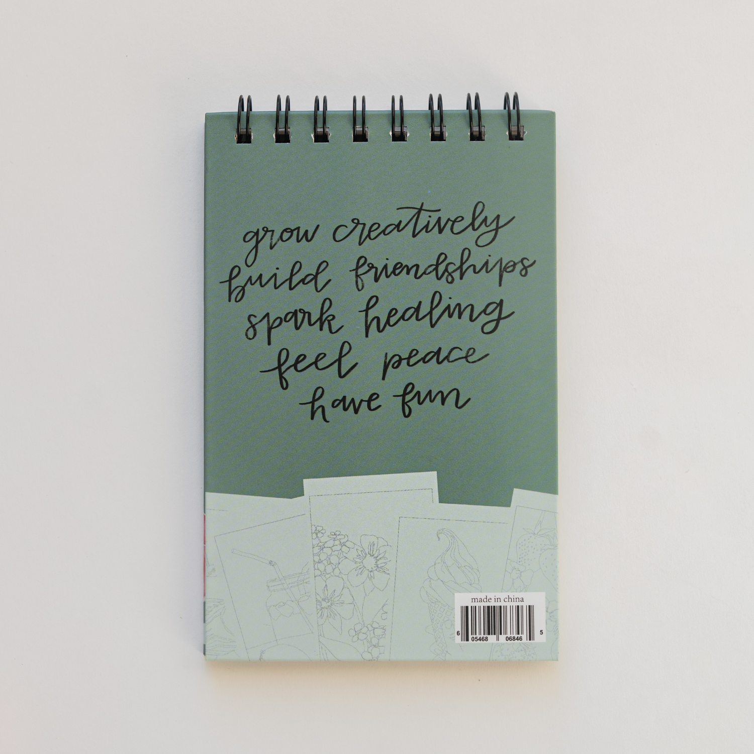A Little Bit of Summer - Mini Watercoloring Book