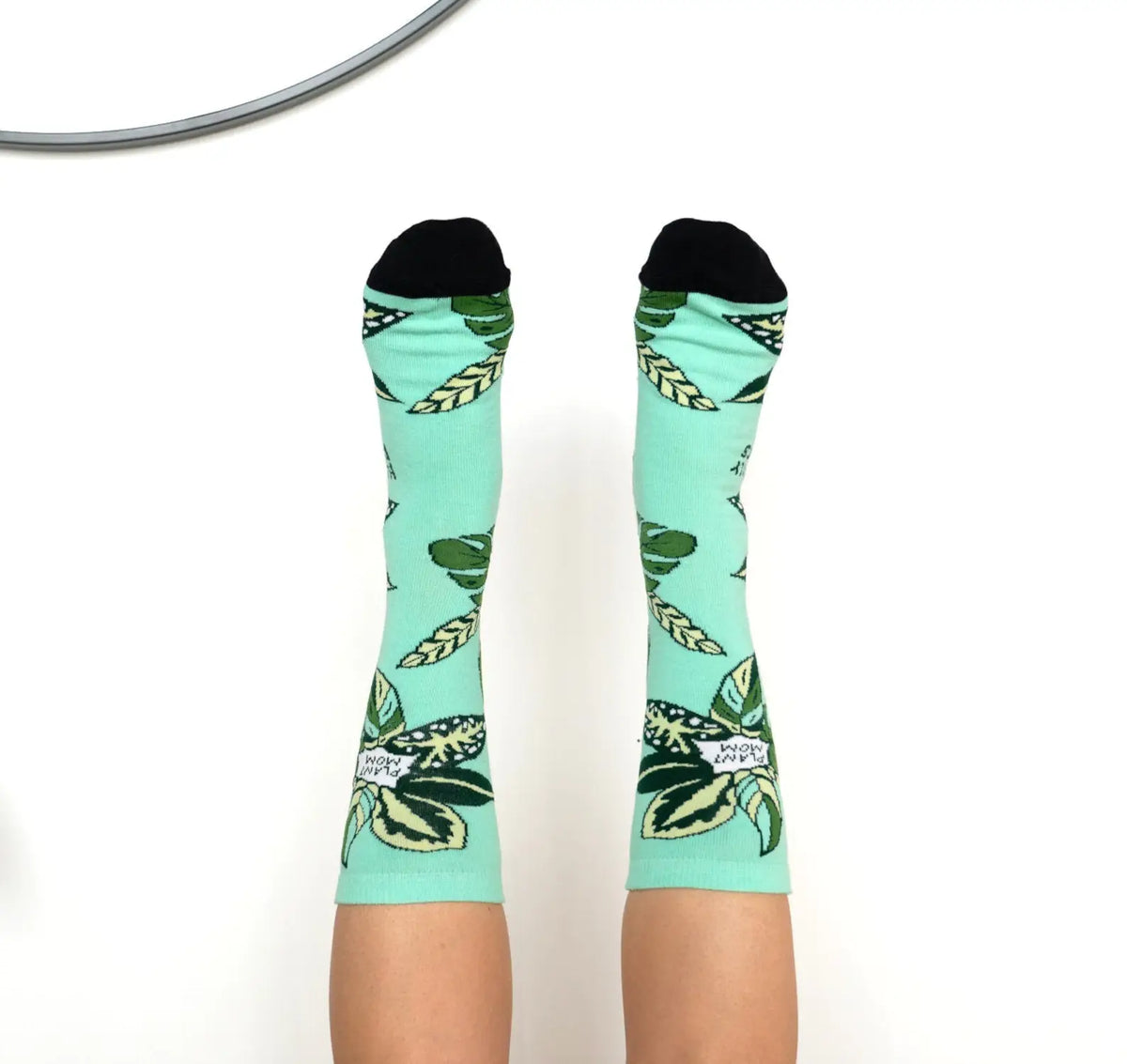 Plant Lover Cotton Crew Socks, Plant Gifts
