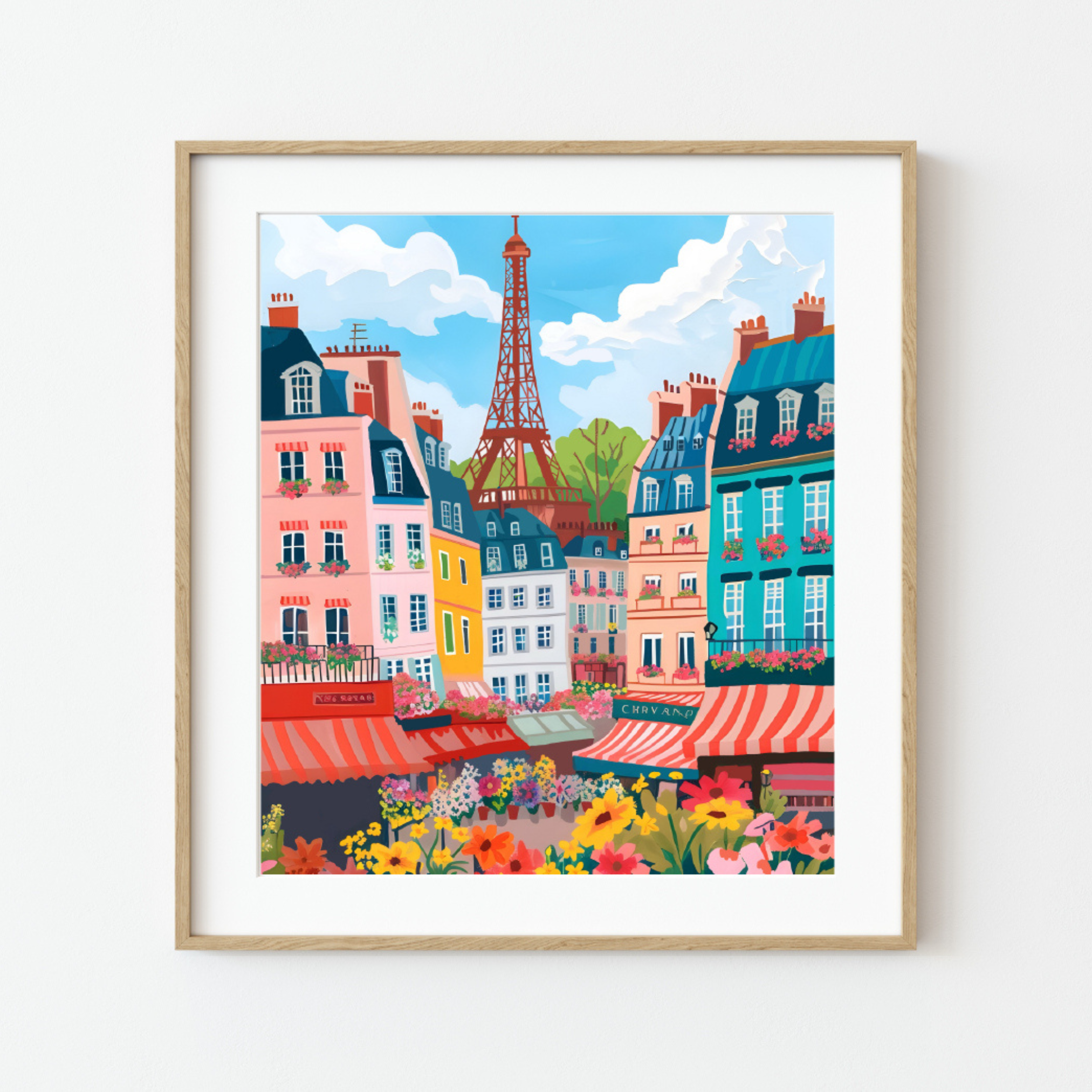 Flower Market: Paris