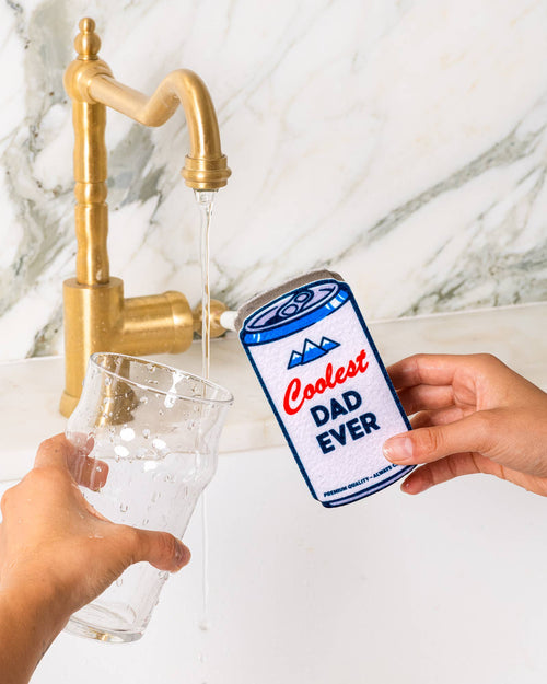Beer Scrubbly Sponge - Coolest Dad