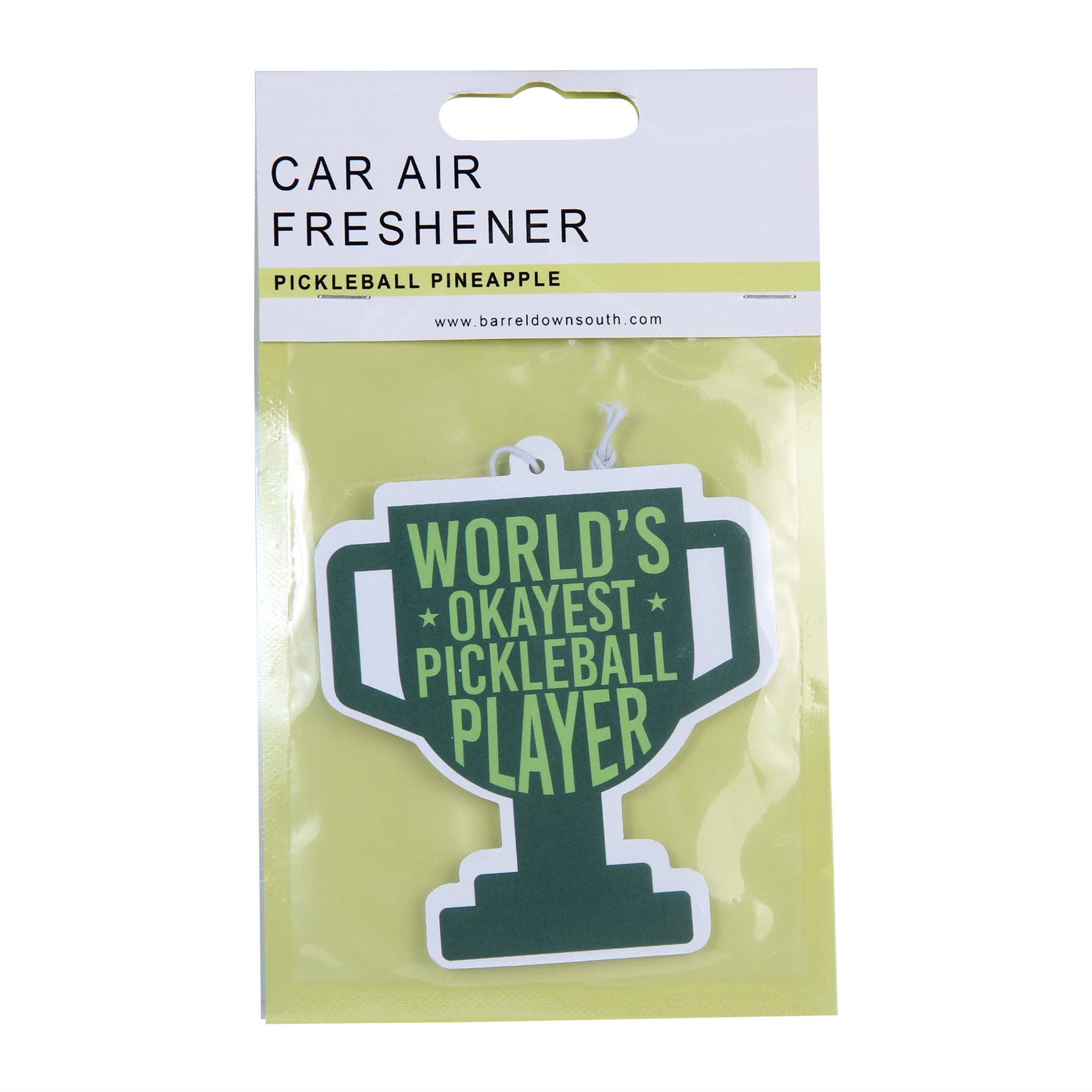 Worlds Okayest Pickleball Player Air Freshener