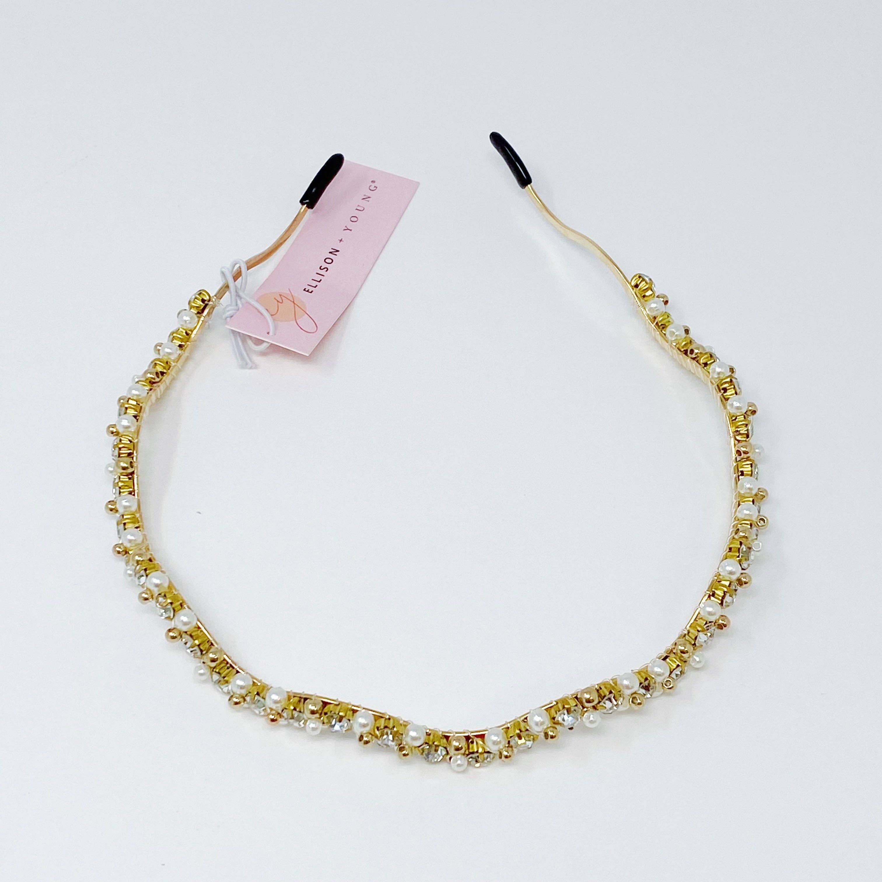 Pearl & Crystal Headband