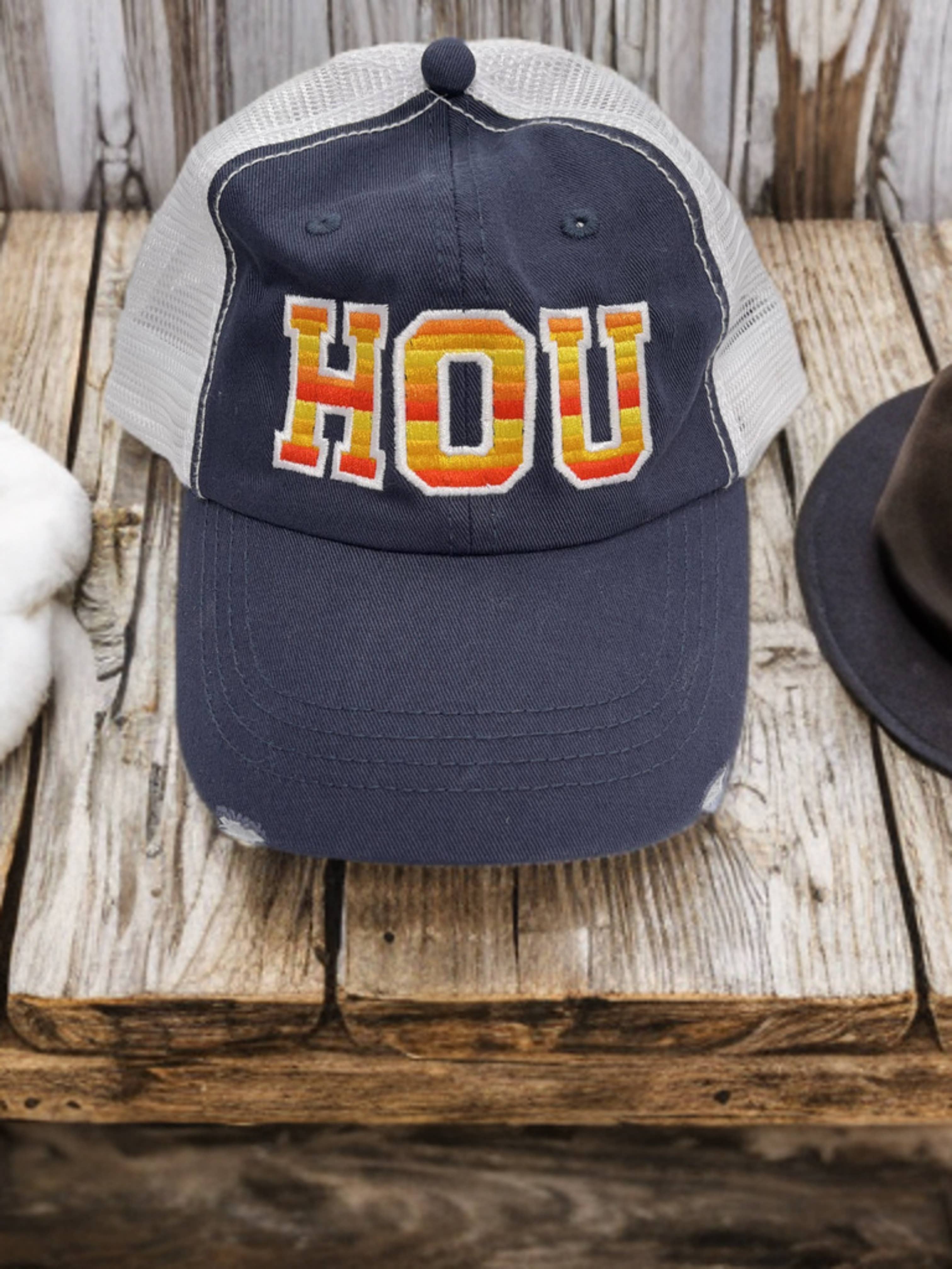 Houston Astros Embroidered HOU Hat