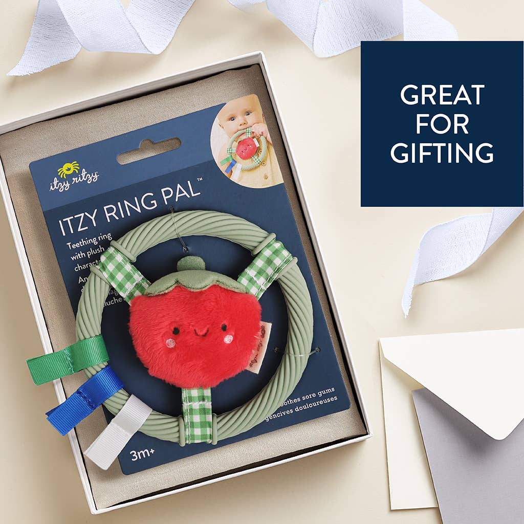 Itzy Ring Pal™ - Teething Ring with Plush Character