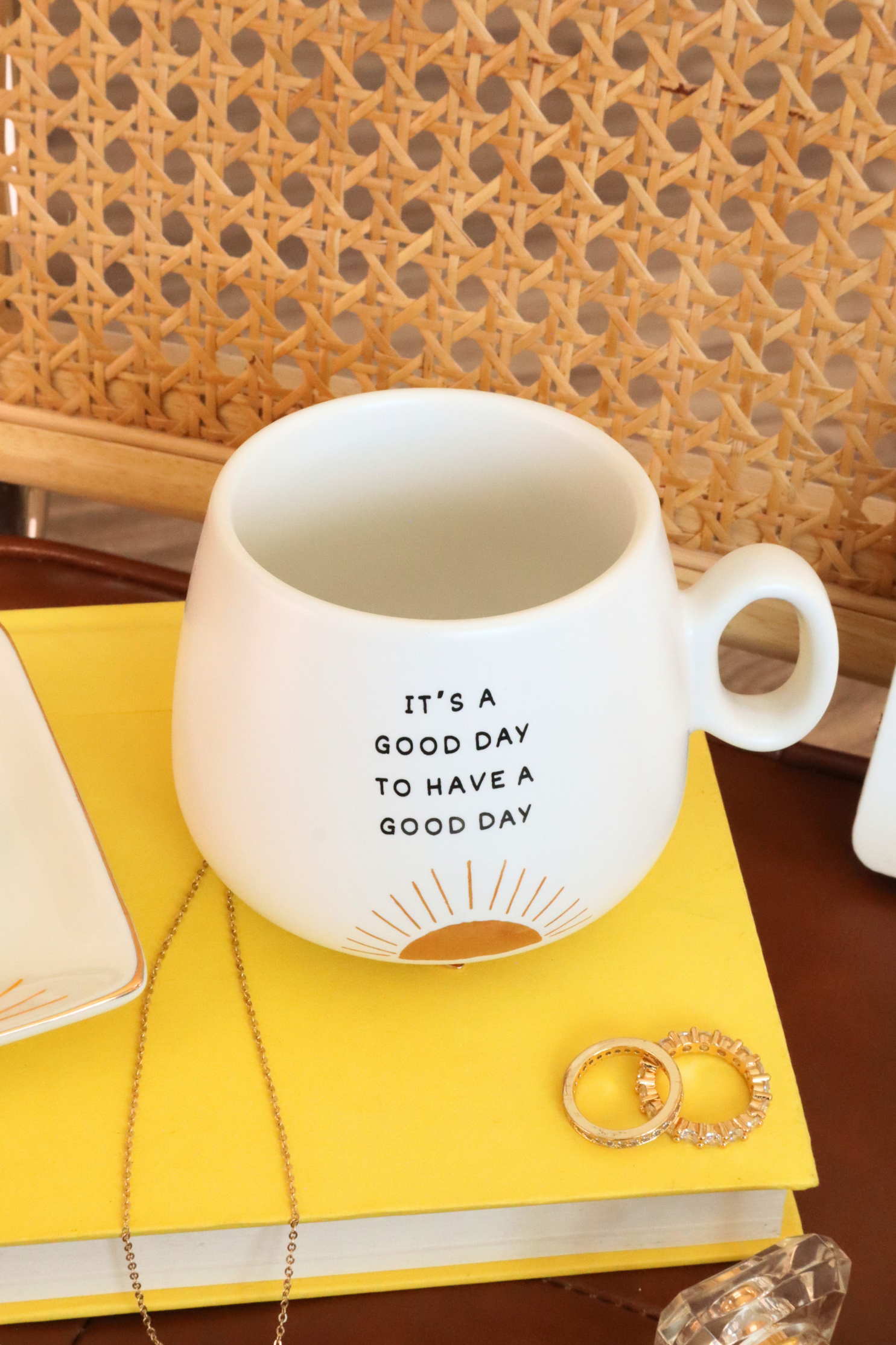 Cappuccino Mug It's A Good Day