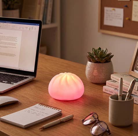 Pookie Mood Dumpling LED Light – Soft Squishy Mood Lamp