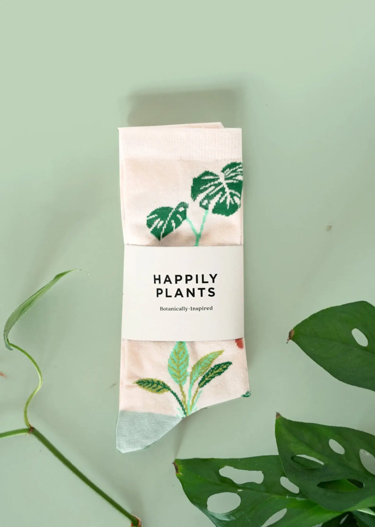 Plant Lover Cotton Crew Socks
