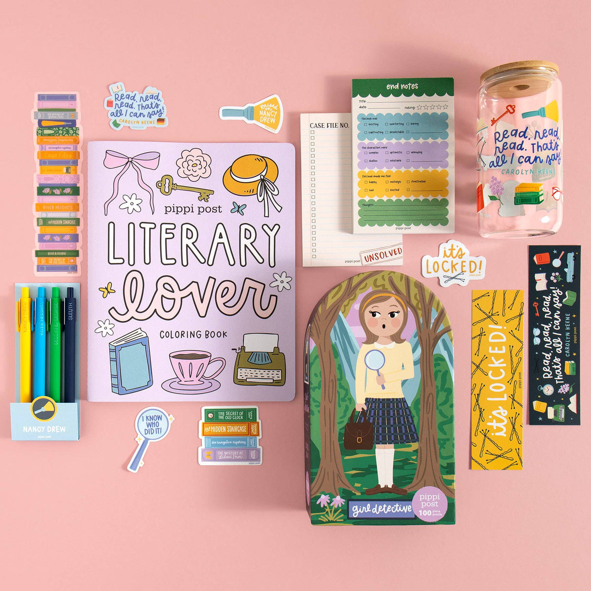 Literary Lover Coloring Book