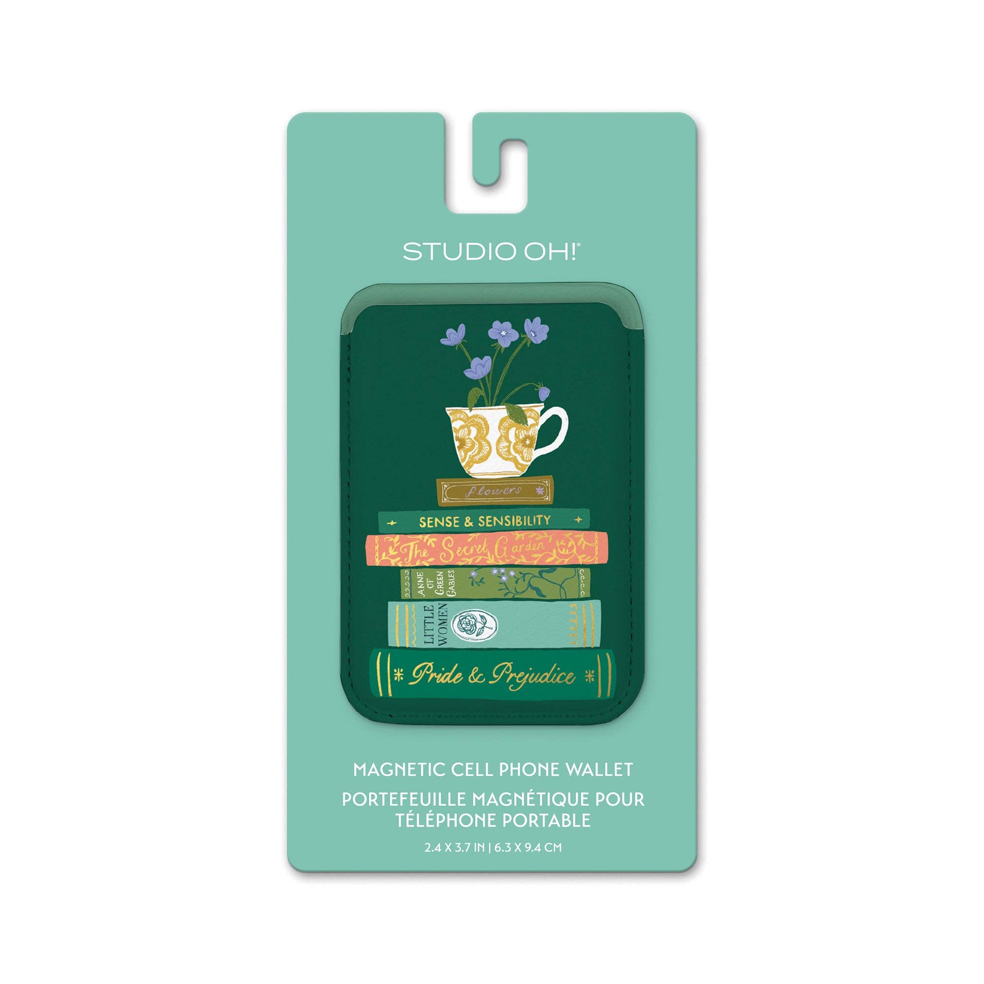 Cozy Reads Magnetic Cell Phone Wallet