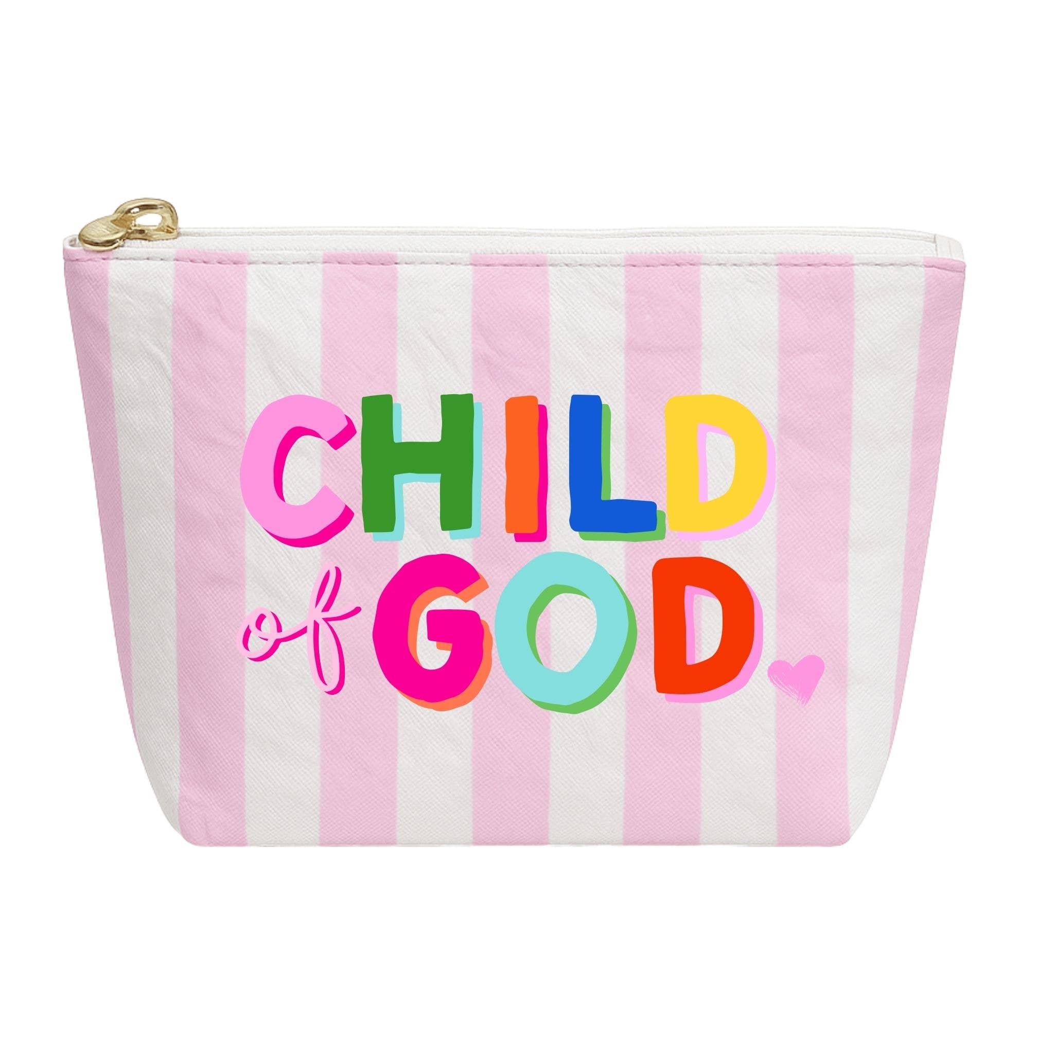 Child of God pouch Christian gift makeup bag