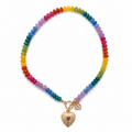 Rainbow Locket Necklace