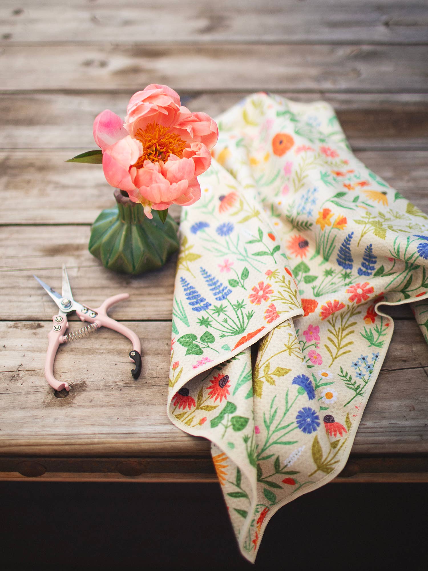 Kitchen Tea Towel Quick Dry | Wildflower Wonder