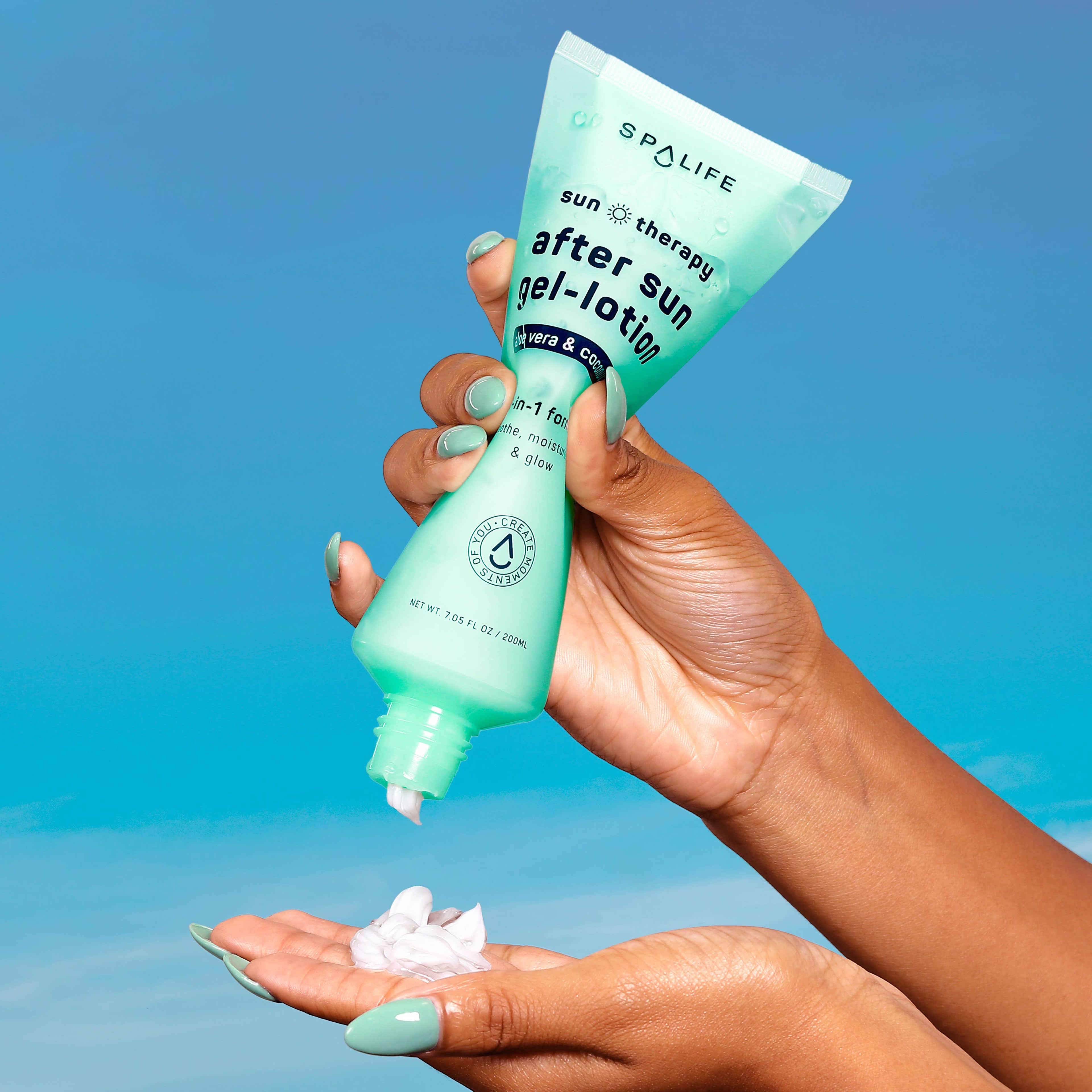 After Sun Gel-Lotion 2 in 1 Formula Aloe Vera & Coconut Oil