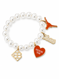 Texas Pearl Charm Bracelet