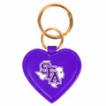 Stephen F. Austin Lumberjacks Heart Bag Charm/ Key Ring