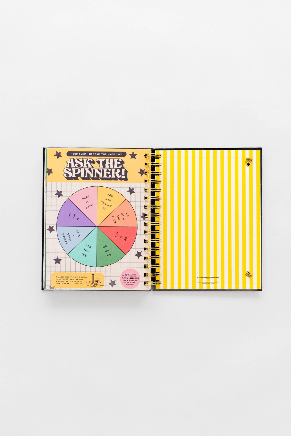 12 Month Planner Medium Spiral, Black Scandinavian Floral