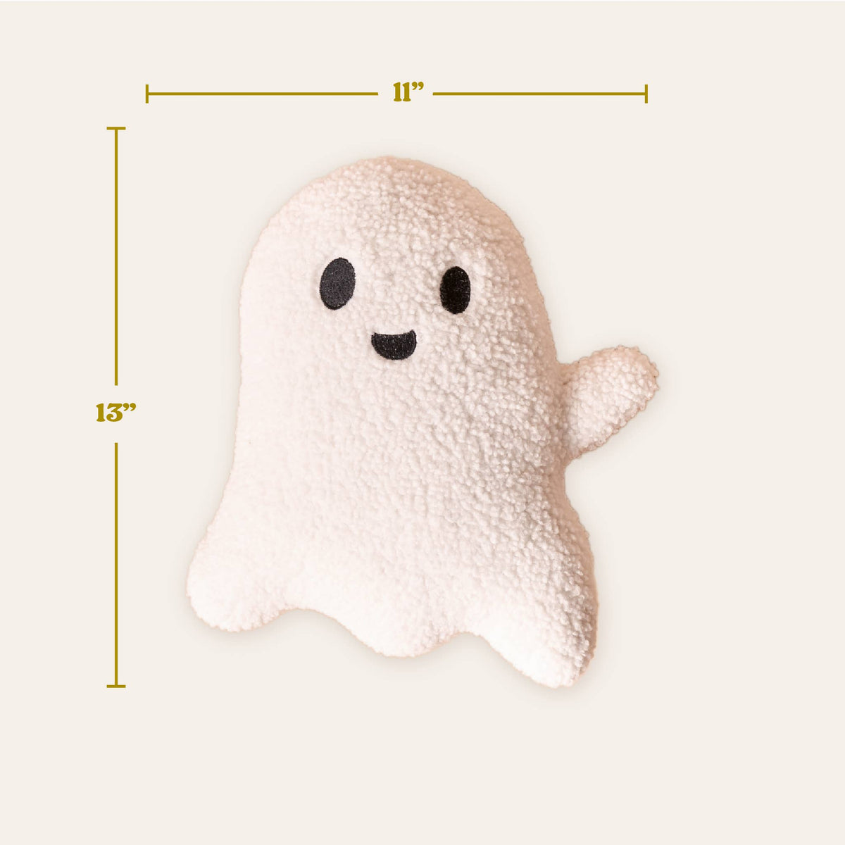 Throw Pillow-Ghost