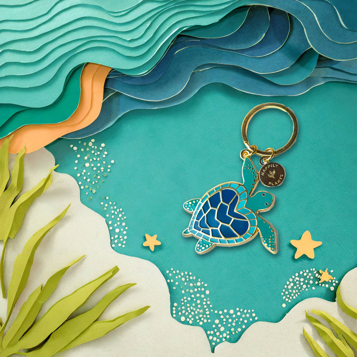 Sea Turtle Keychain & Bag Charm