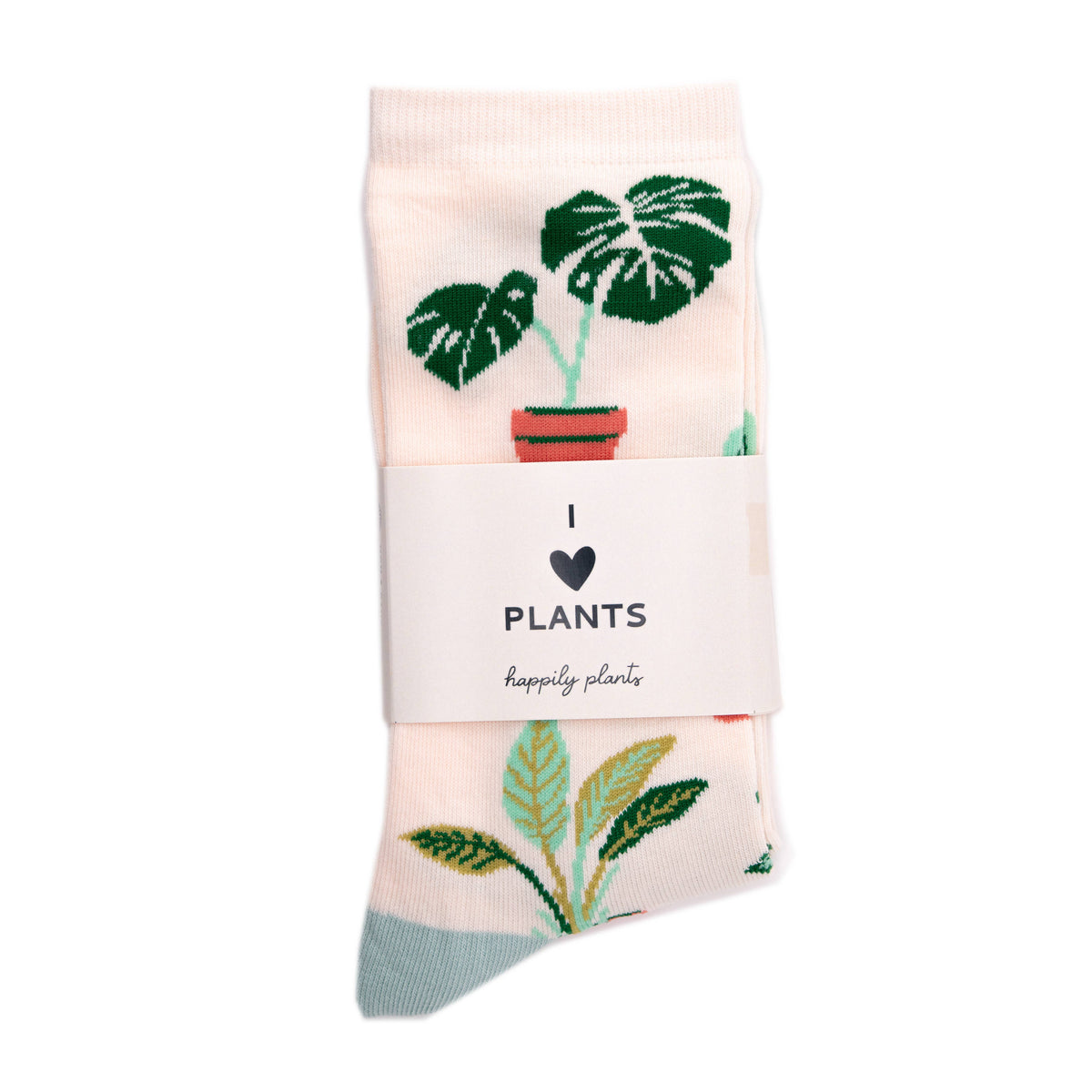 Plant Lover Cotton Crew Socks