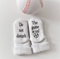 Baseball Socks Do not Disturb the Game is On Baby Socks
