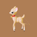 Retro Deer Ornament | Clarice