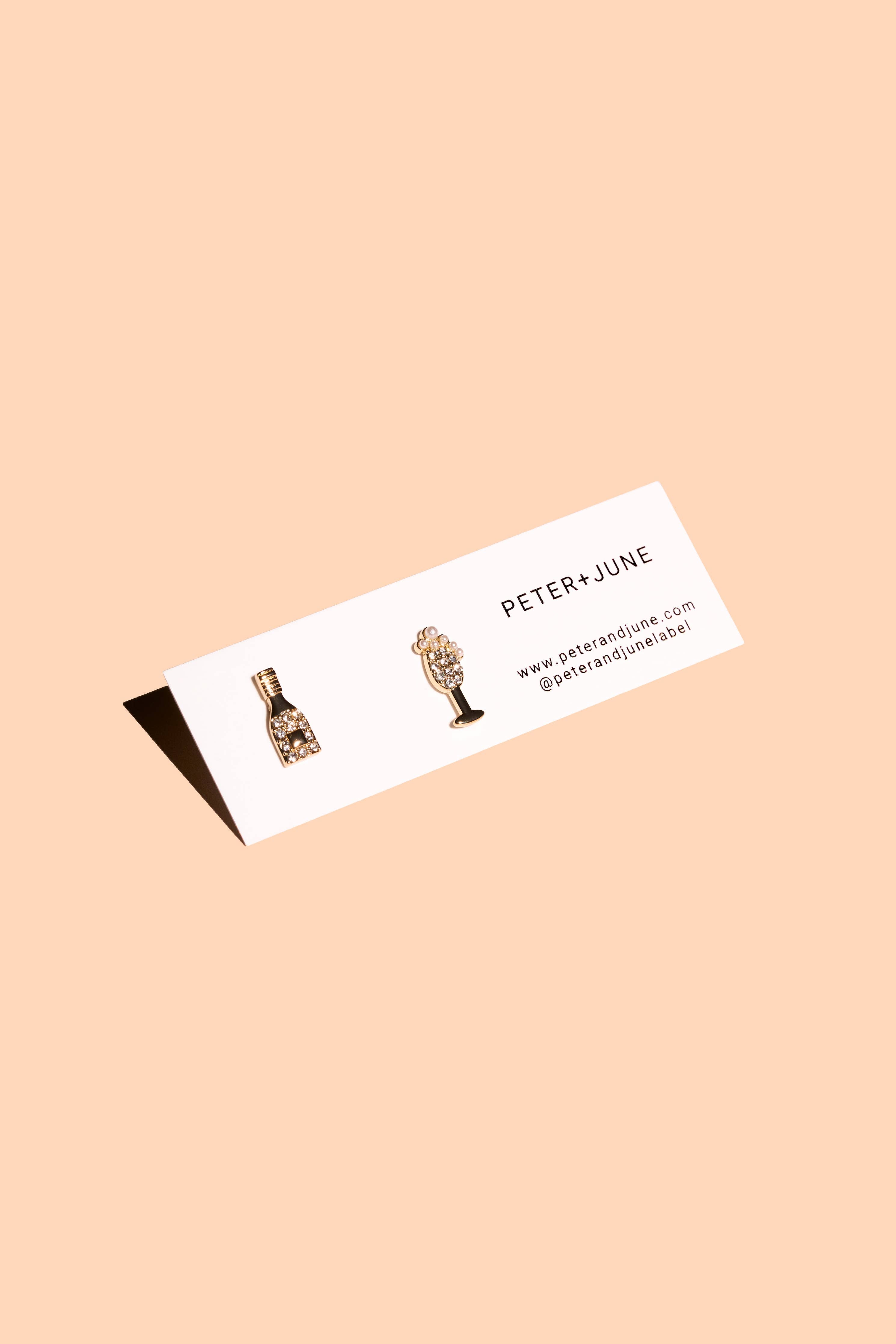 Bubbly Studs - 18K Gold Plated