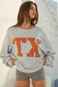 TX Graphic French Terry Sweatshirt