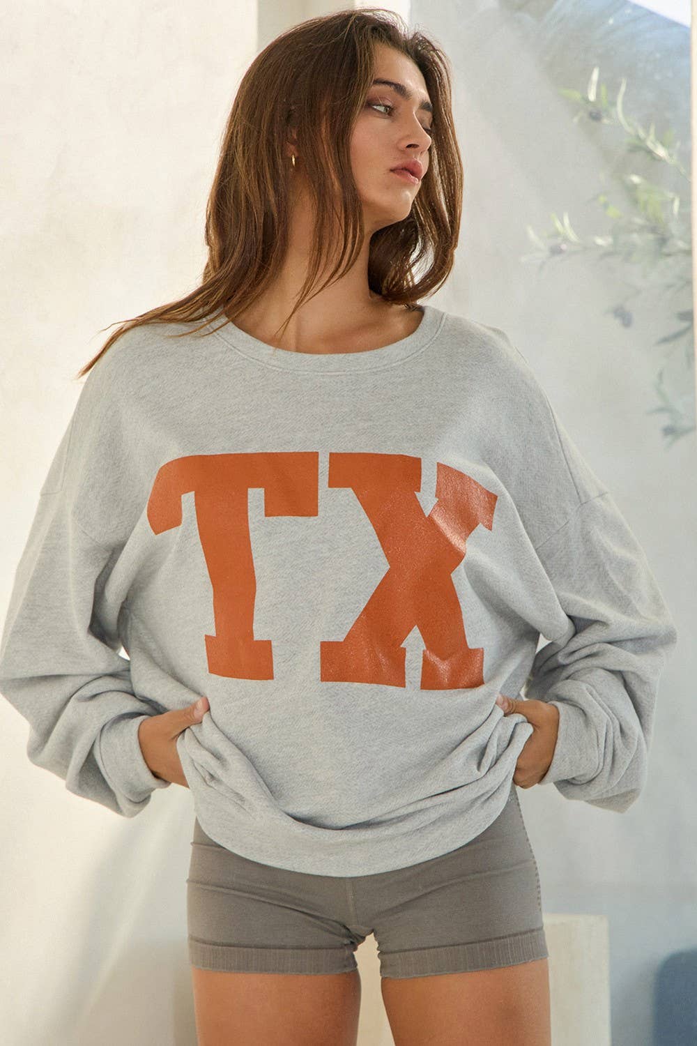 TX Graphic French Terry Sweatshirt
