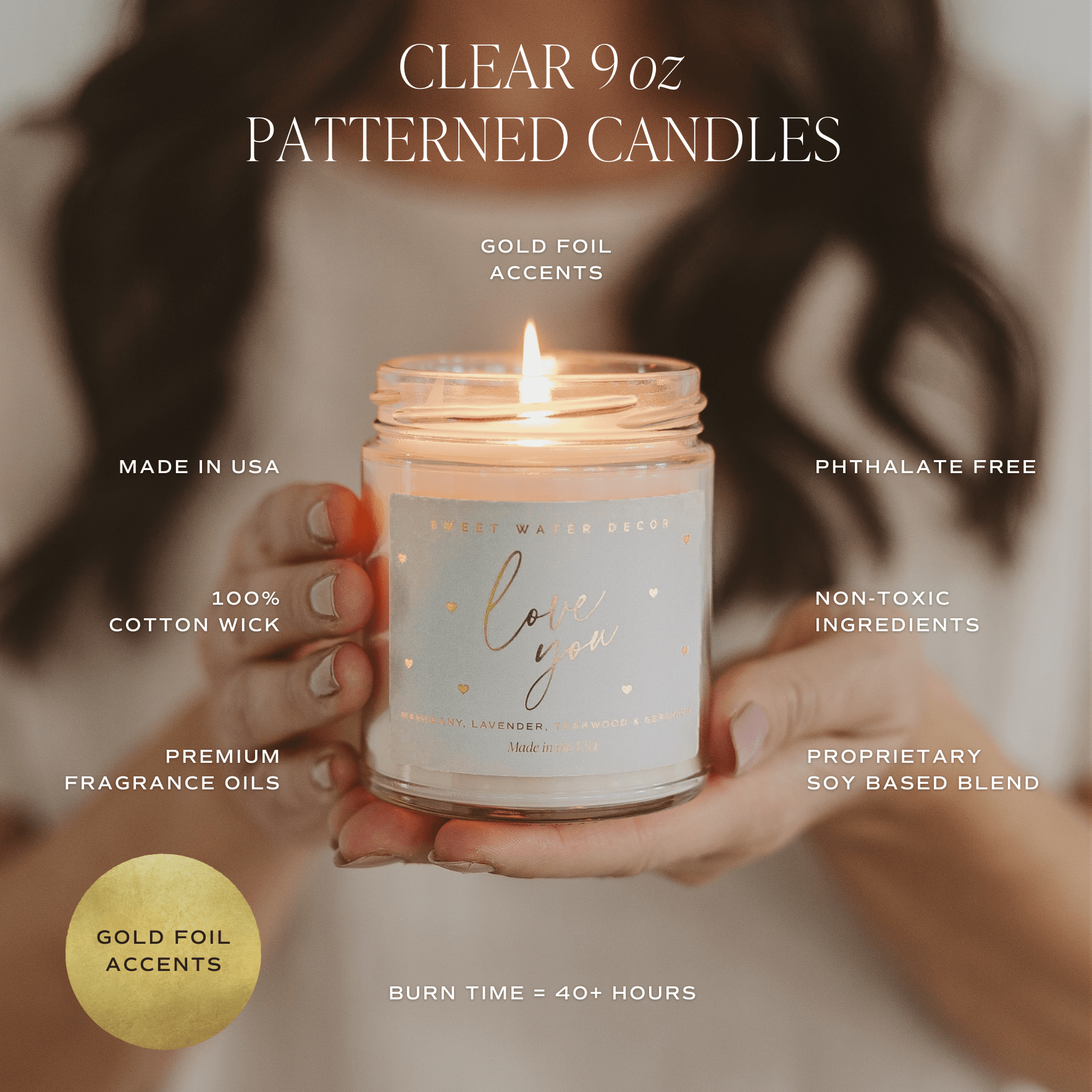Smells Like Stars and Stripes 9 oz Soy Candle