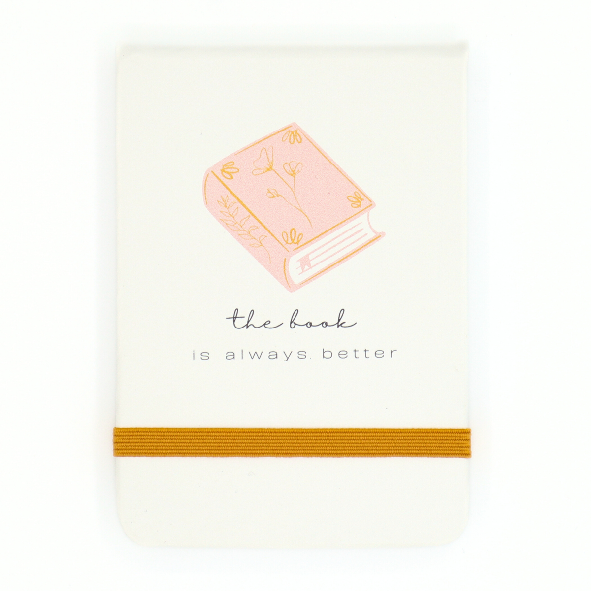 The Book Is Always Better Leatherette Pocket Journal