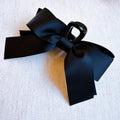 Gross Grain Bow Hair Claw - Black, Pink, Cream, or Blue