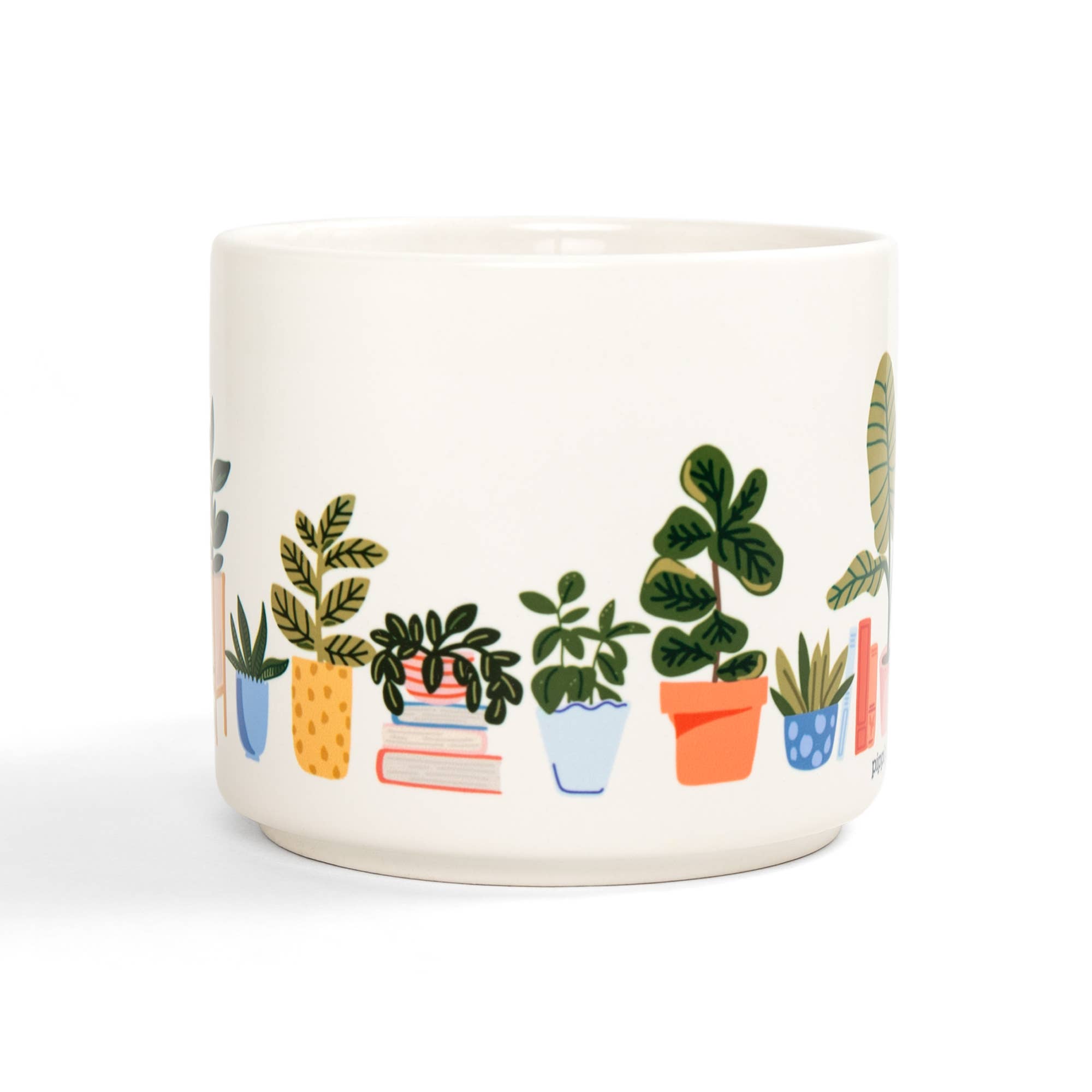 Potted Plants Large Ceramic Mug