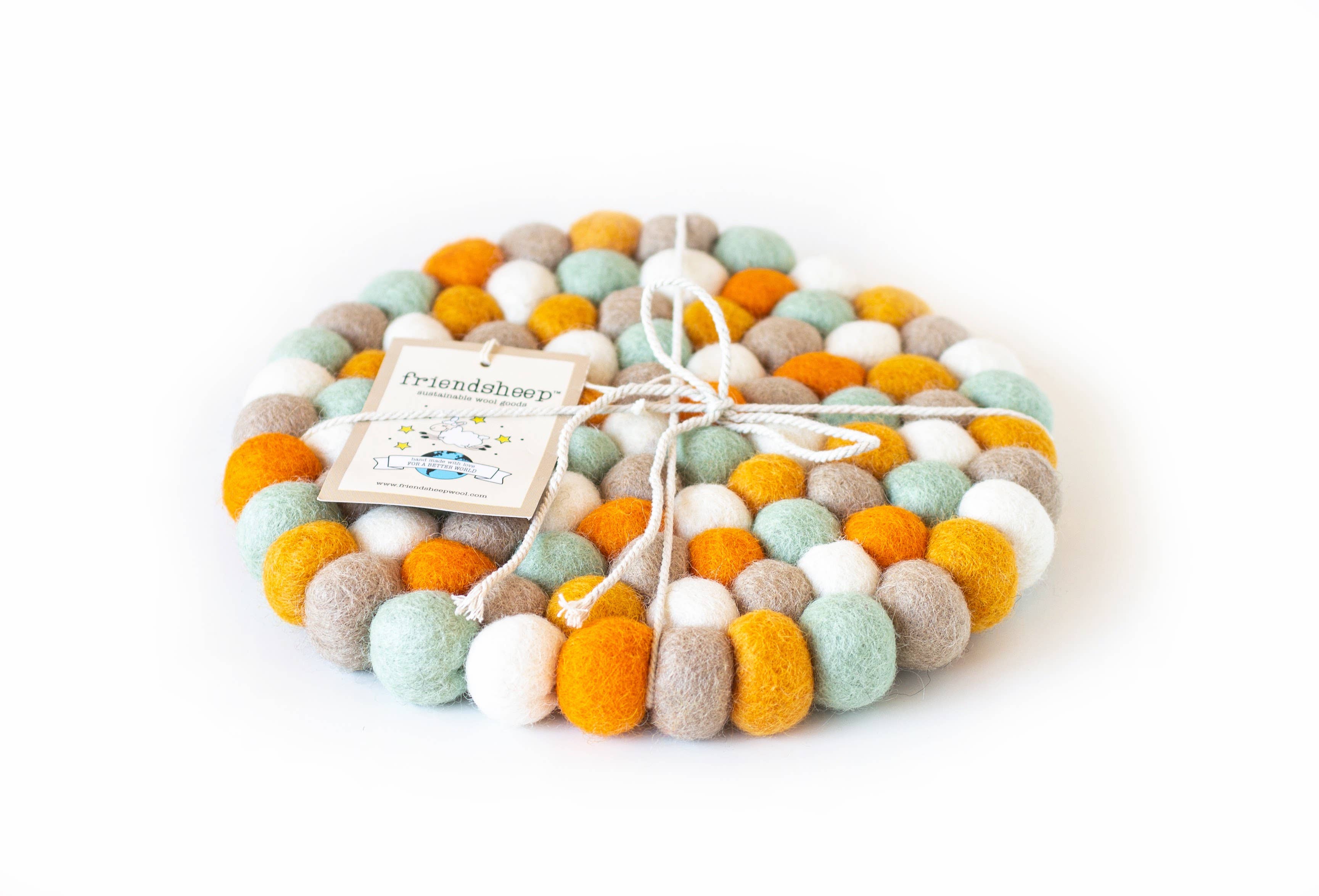 Pumpkin Patch Eco Coasters and Trivets