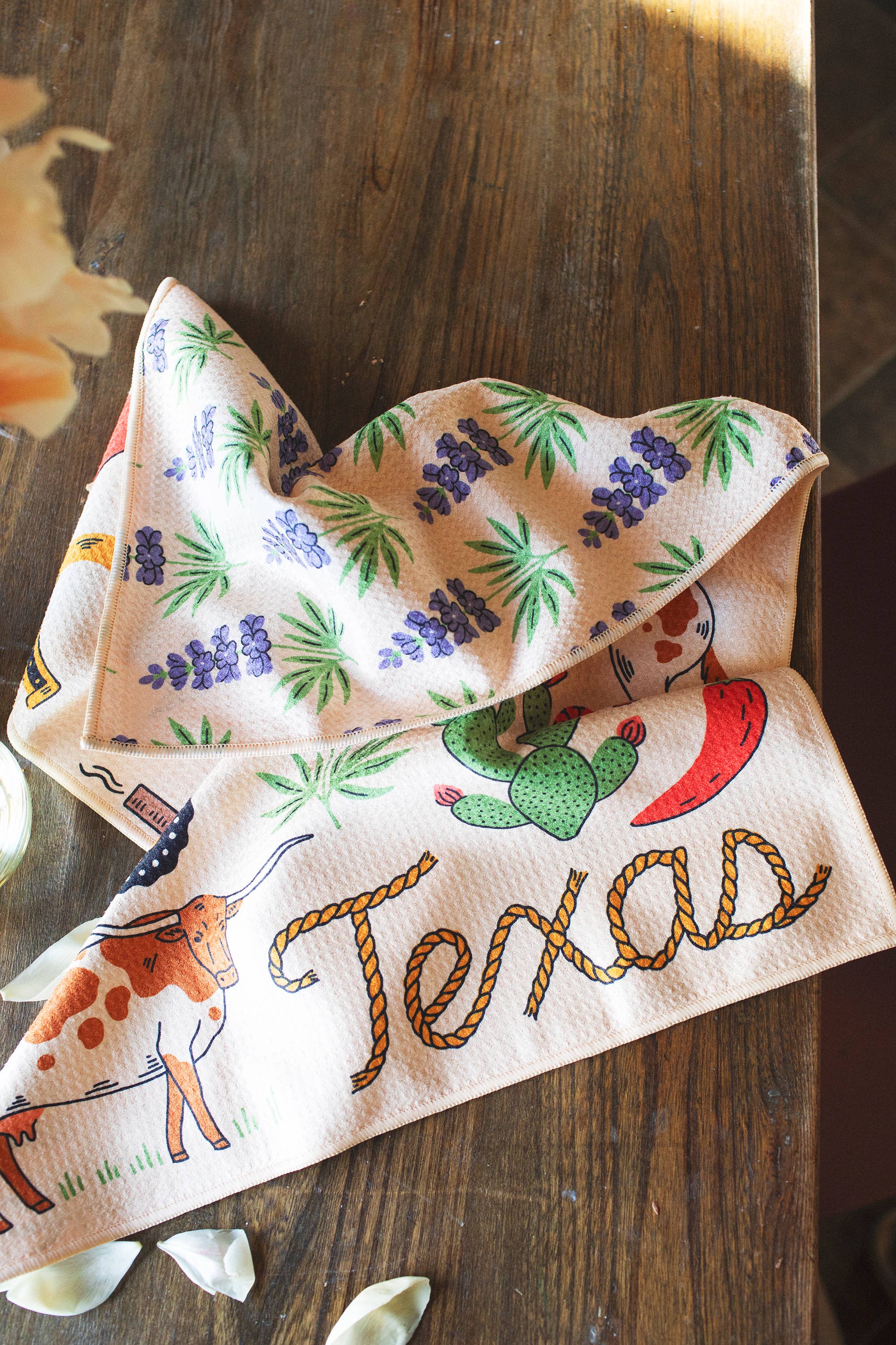 Kitchen Tea Towel Quick Dry | Texas