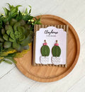 Cactus Plant Earrings