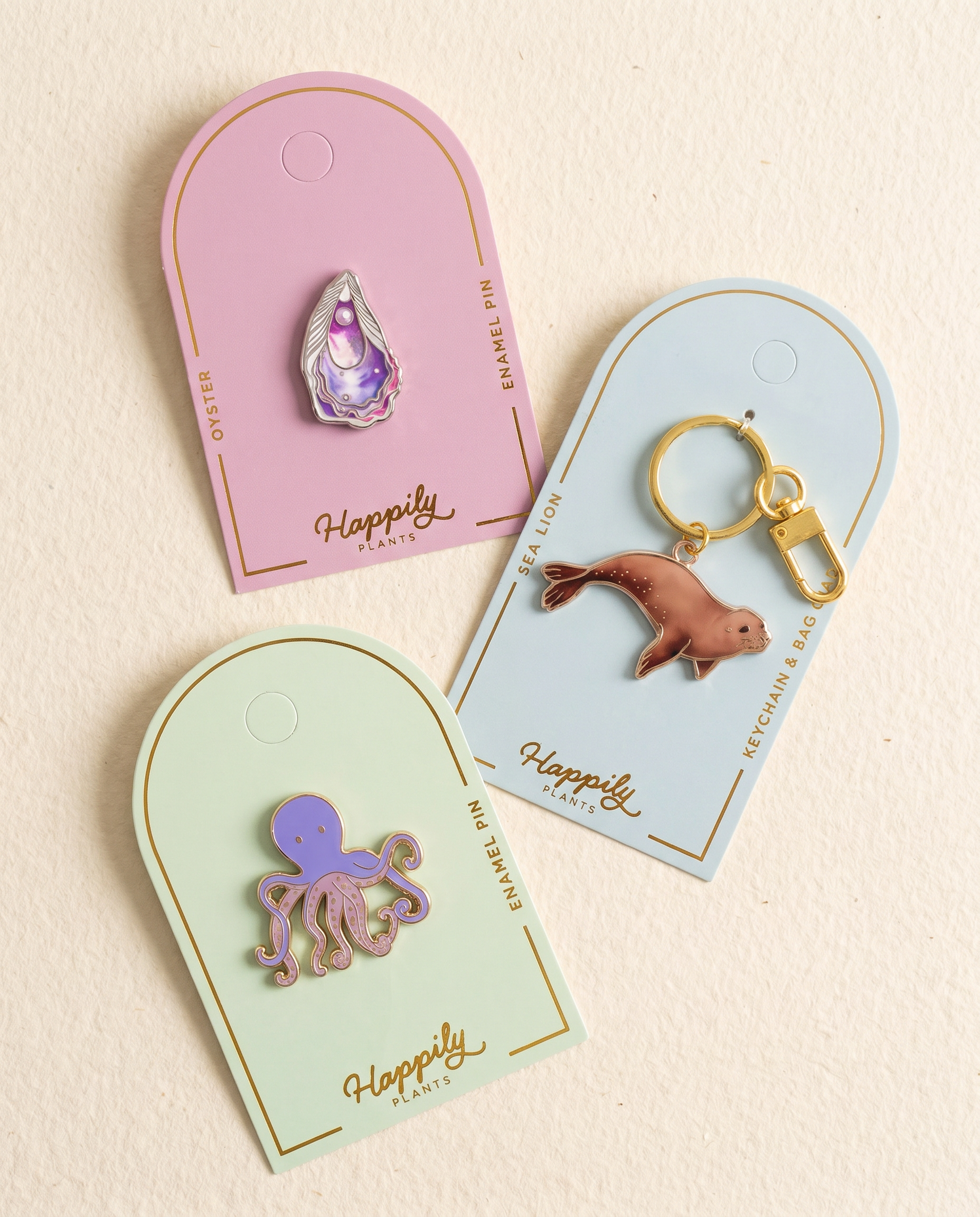 Sea Lion Keychain & Bag Charm, Beach Gifts, Ocean Gifts